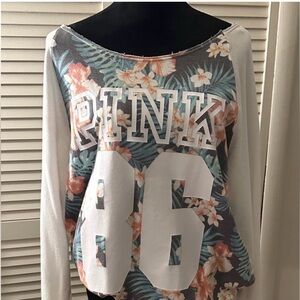 PINK Victoria's Secret Floral Print Women's Top